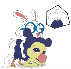 Fergie Humps the Dodo (Coloured) by RatchetLombax