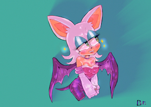 Rouge the bat by GrubbaHubba69