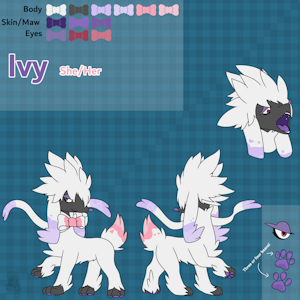 Ivyleafish Ref (Ribbons) by DarkWufflez