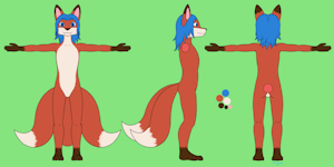 Reference Sheet for 3D Model (by Dawnlux) by Alfador