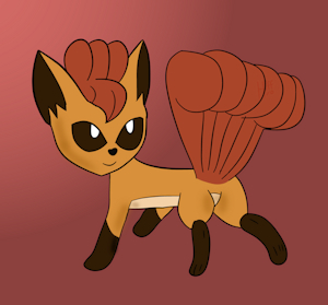 Vulpix (Drawing) by HFFFsoaky