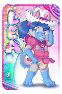 Lea Skye Cowgirl Tag by StellaPaw284