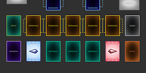 Custom Yu-Gi-Oh! Trading Card Game duel fields by FurryTilde