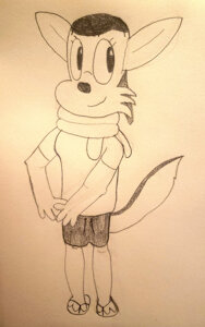 Hi, I'm back lol (Darci Sketch) by Diamond22