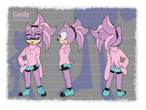 candy the hedgehog by max201451
