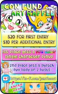 - Con Fund Art Raffle - by JManime