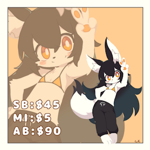 Kitsune adoptable <3 [SOLD] by Yuudch56