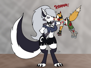[C] Loona and Fox by JAMEArts