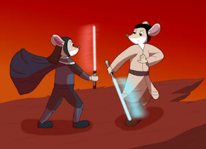 Battle Sith And Jedi by vasan