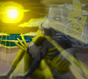 Beautiful sunrise sit on the beach by Boxice