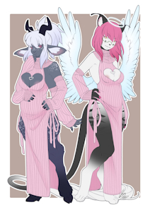 Pretty in pink by Doodlelu1992