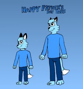 Father's Day 2025 by TerryTheBlueFox