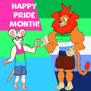 Happy Pride Month! by MajorLionhunk