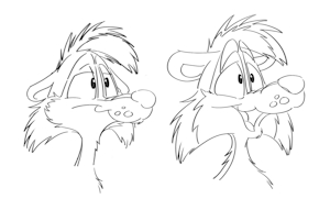 Scruffy gift sketches :D by Cintoon