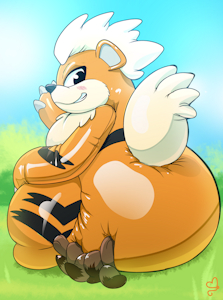 Growlithe PokeDiaper by KASTMI