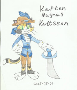 Captain Magnus Kattsson by KatarinaTheCat18