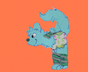 Yure wearing programming socks and also diapers by Pentende
