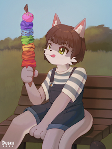 ice cream by duskii