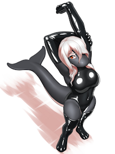 [C] Kirby the Orca by MykeGreywolf