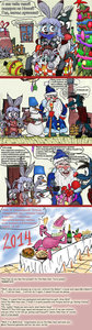 Ded Moroz and the Gray Wolf by MADJerk