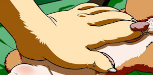 Feeding the alley pup by Rethex