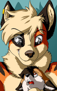 Feeding the alley pup's other hole by Rethex