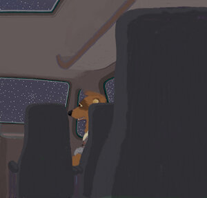 Elias Ferret's Dream Aboard the Bus [Page 2] by moyomongoose