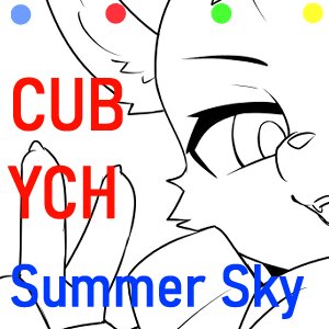 [YCH SALE] Summer Sky (multi slots) - (CLOSE) by Spunkie