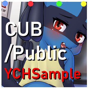 [YCH Sample] Subway  - Lucario by Spunkie