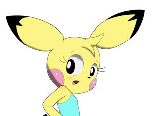 Pichu tight swimsuit by Mimirchan