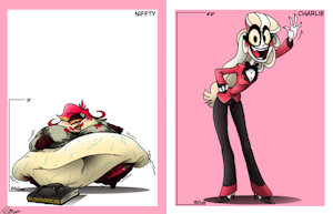 Hazbin Swap Part 1/2. by TheSplitShow
