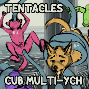 YCH AUCTION: Pool rooms tentacle adventure by KylerPup