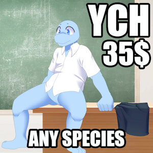 YCH: "SEX-ED VOLUNTEER" (35$) by NaughtyBox