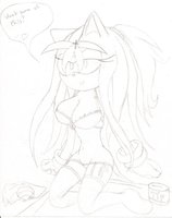 sexy angel sketch by NsfwMiku