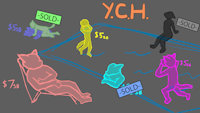-Closed- YCH Pool Party - Auction by LykaanDorianWylder