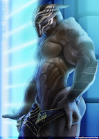 Turian's arousal by Anhes