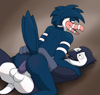 Trade - Getting Cozy by SeruleBlue