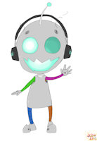 Robo reference sheet~ :3 by TheSackiePikachu