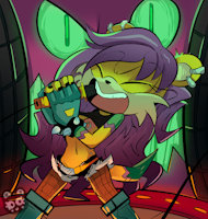 Mina Rock (Art Trade) by KingRaam
