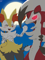 [Commission] Sing Under Moon by WinickLim