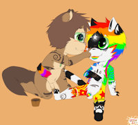 $ Tribal Rainbow! by OOOeyGoooey