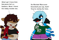 Rigby's Little Rocket by Werewolfknight