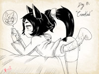 Day 8 - Crooked by VermelhaTan