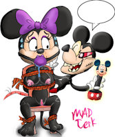 Chairtied Minnie by MADJerk