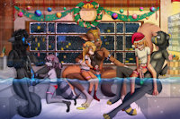 Christmas at Loli Bubbly Bath House by cesar23