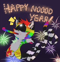 Leaping into the Noood Year! x3 by OOOeyGoooey