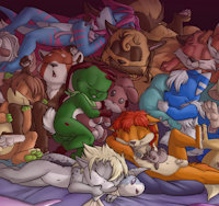 *YCH*_Sleepyheads by Fuf