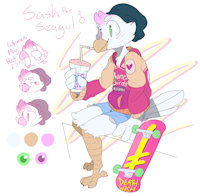 Seagull time by sashtrash