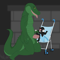 Rape of a Baby Slut by wolf1100101