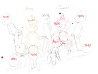 YCH: A Feud of Lords! (Setup) by OOOeyGoooey